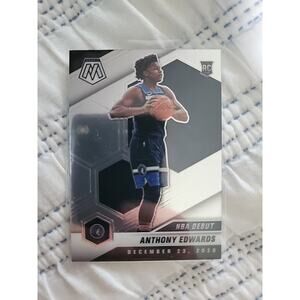 Anthony Edwards 2020-21 Panini Mosaic #261 - Rookie - Timberwolves - NBA